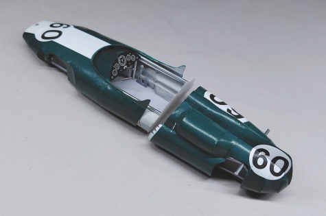 Cooper T53 - Jackie Lewis - GP Itálie 1961 Cooper T53 - Jackie Lewis - GP Itálie 1961