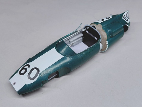 Cooper T53 - Jackie Lewis - GP Itálie 1961 Cooper T53 - Jackie Lewis - GP Itálie 1961