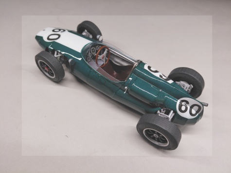 Cooper T53 - Jackie Lewis - GP Itálie 1961 Cooper T53 - Jackie Lewis - GP Itálie 1961