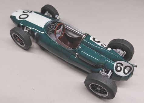 Cooper T53 - Jackie Lewis - GP Itálie 1961 Cooper T53 - Jackie Lewis - GP Itálie 1961