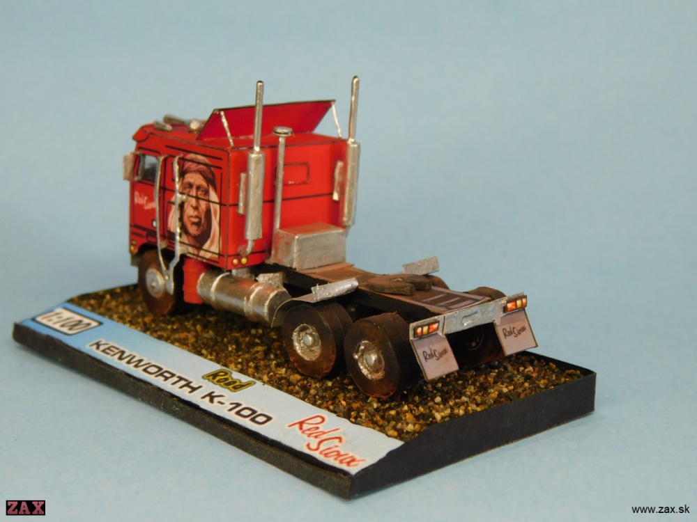 Kenworth K-100 RED SIOUX II (Plná velikost v novém okně) Kenworth K-100 RED SIOUX II