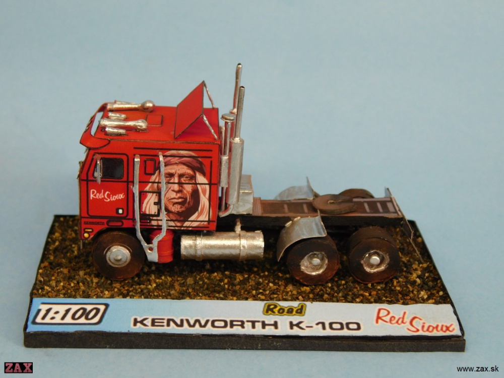 Kenworth K-100 RED SIOUX II (Plná velikost v novém okně) Kenworth K-100 RED SIOUX II