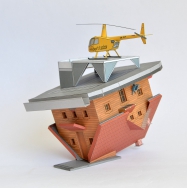 Dom hore nohami - Heliport Liptov