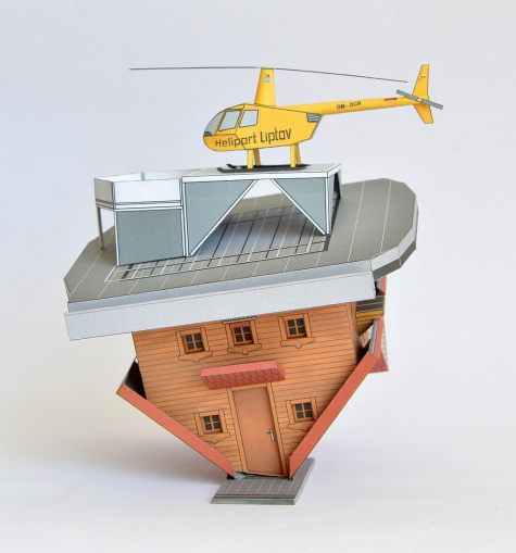 Dom hore nohami - Heliport Liptov Dom hore nohami - Heliport Liptov
