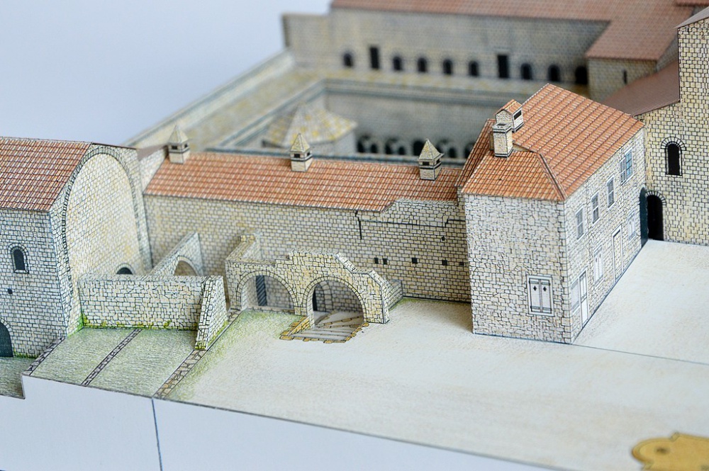 L'abbaye du Thoronet, Francúzsko (Plná velikost v novém okně) L'abbaye du Thoronet, Francúzsko