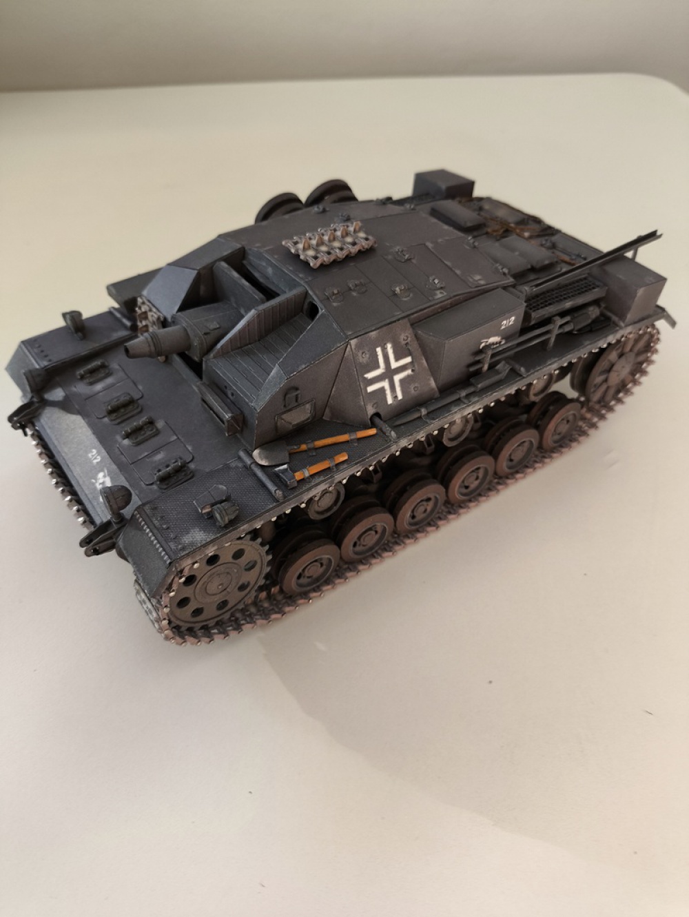 Stug III Ausf. A - GPM - 1/25 (Plná velikost v novém okně) Stug III Ausf. A - GPM - 1/25