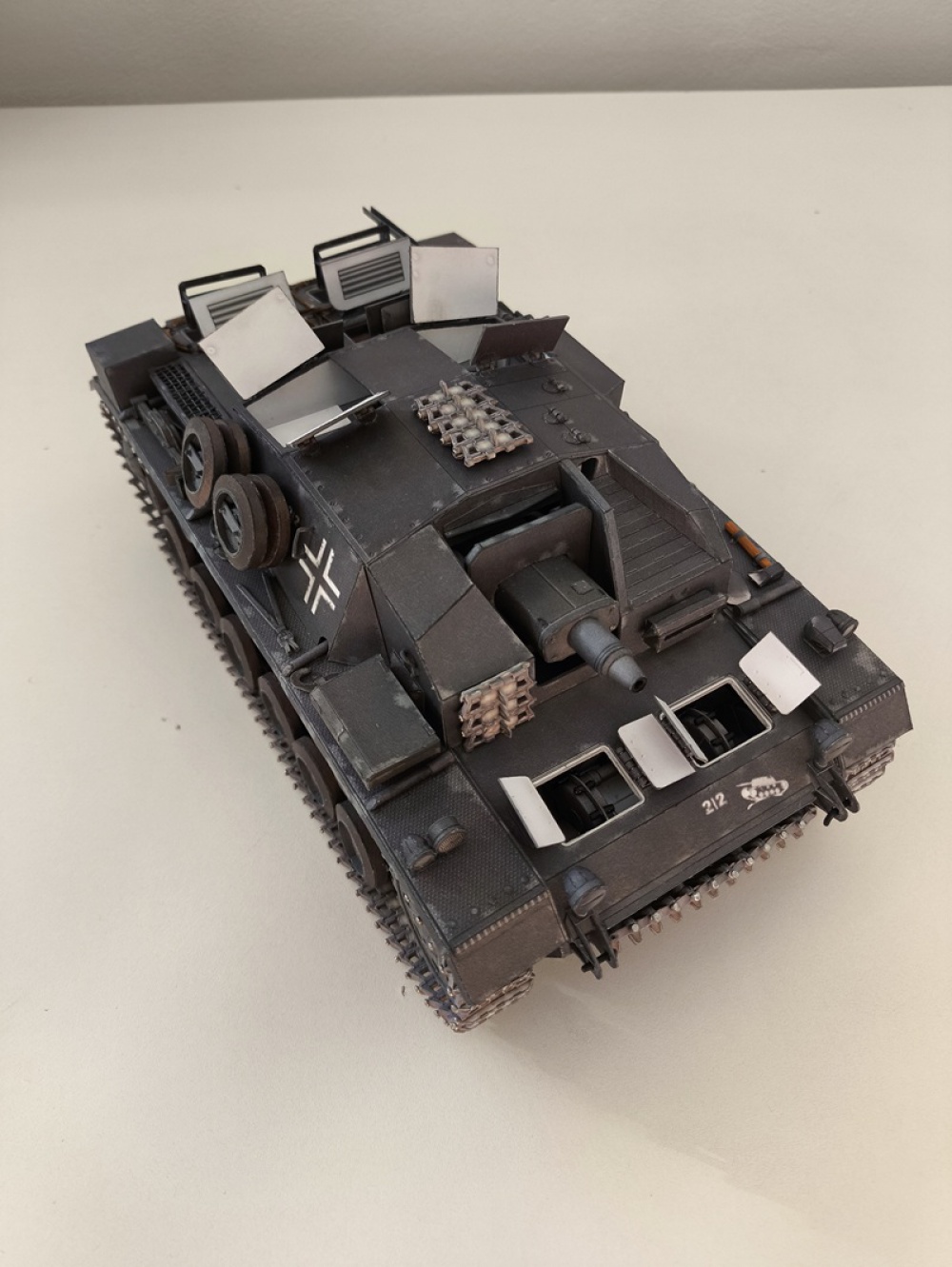 Stug III Ausf. A - GPM - 1/25 (Plná velikost v novém okně) Stug III Ausf. A - GPM - 1/25