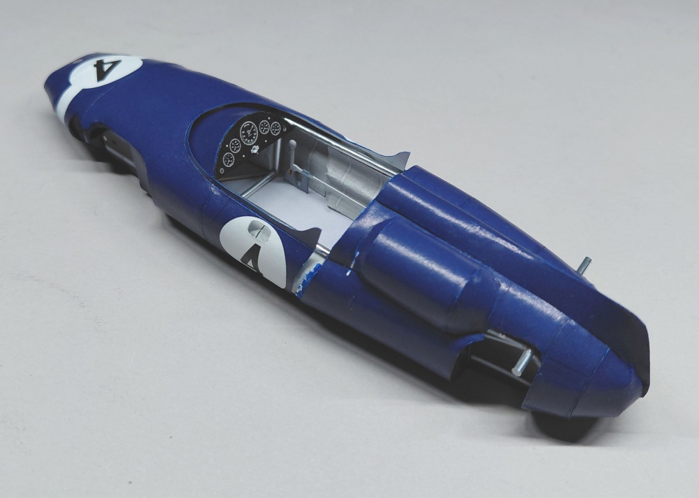 Cooper T53 - Stirling Moss - International Trophy 1961 (Plná velikost v novém okně) Cooper T53 - Stirling Moss - International Trophy 1961