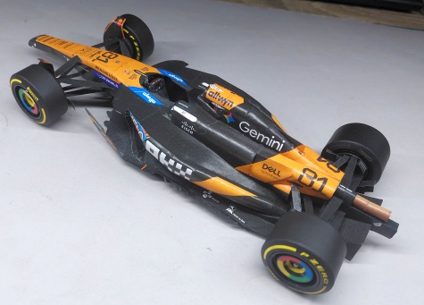 McLaren MCL39 - Oscar Piastri - GP Abu Dhabi 2025 McLaren MCL39 - Oscar Piastri - GP Abu Dhabi 2025