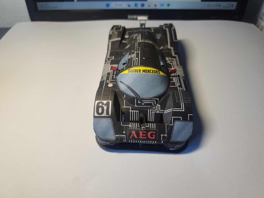 Sauber Mercedes C9 1988 (Plná velikost v novém okně) Sauber Mercedes C9 1988