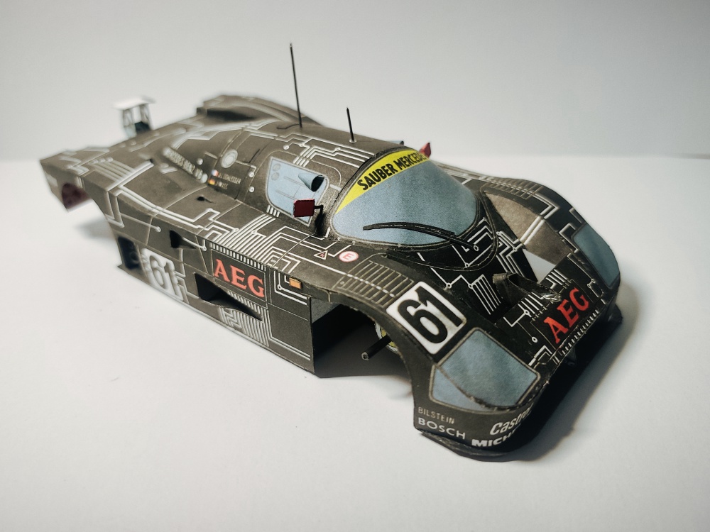 Sauber Mercedes C9 1988 (Plná velikost v novém okně) Sauber Mercedes C9 1988