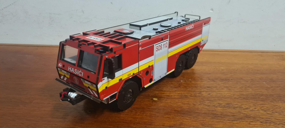 Tatra 815 Force CAS 30 dřevěná stavebnice (Plná velikost v novém okně) Tatra 815 Force CAS 30 dřevěná stavebnice