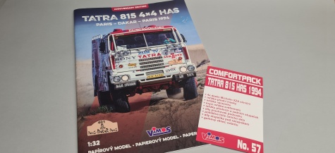 Tatra 815 4x4 HAS Dakar 1994 /Vimos/ 1:32 - Kovář Tatra 815 4x4 HAS Dakar 1994 /Vimos/ 1:32 - Kovář
