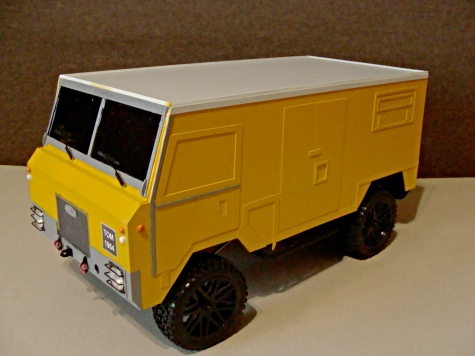 Land Rover - stavba Land Rover - stavba