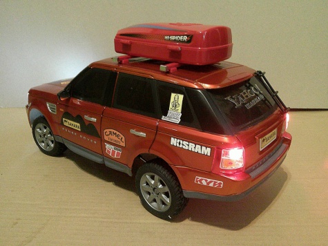 Land Rover - stavba Land Rover - stavba