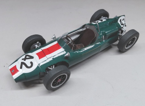 Cooper T53 - Jackie Lewis - GP V. Brit�nie 1962