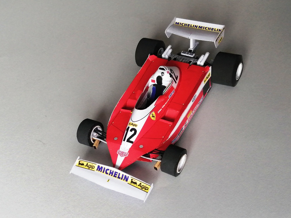 Ferrari 312 T3, G. Villeneuve,...GP Germany 1978