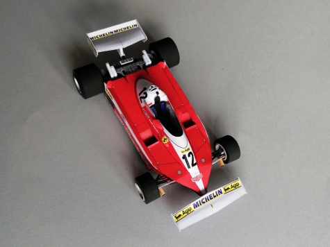 Ferrari 312 T3, G. Villeneuve,...GP Germany 1978