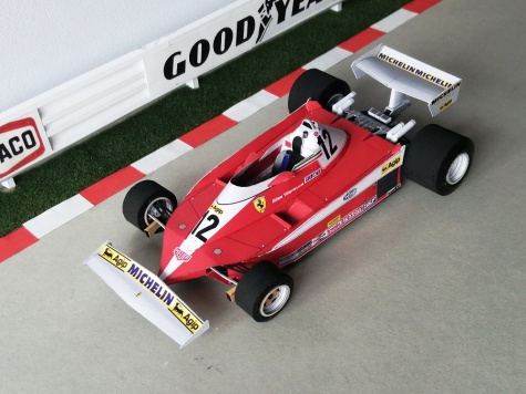 Ferrari 312 T3, G. Villeneuve,...GP Germany 1978