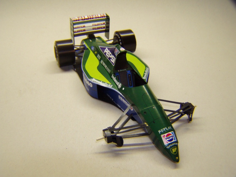 Jordan 191, 1991, A. Zanardi (Plná velikost v novém okně) Jordan 191, 1991, A. Zanardi