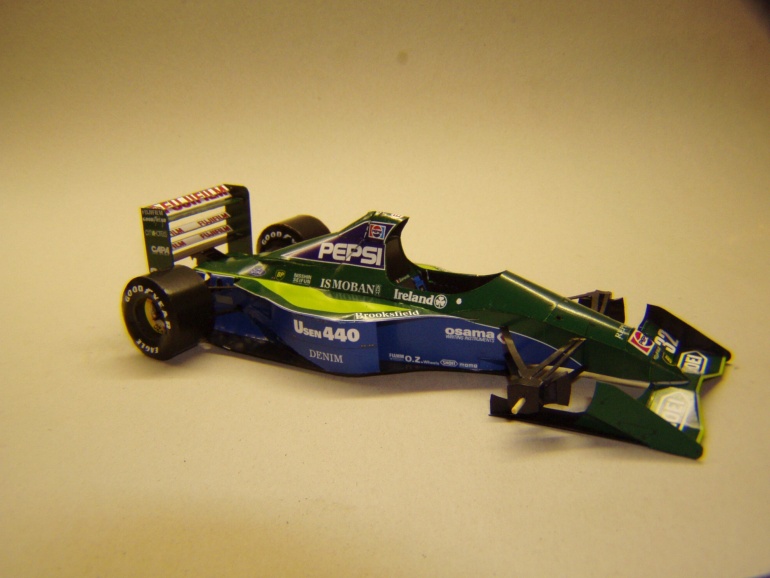 Jordan 191, 1991, A. Zanardi (Plná velikost v novém okně) Jordan 191, 1991, A. Zanardi