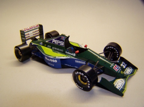 Jordan 191, 1991, A. Zanardi Jordan 191, 1991, A. Zanardi