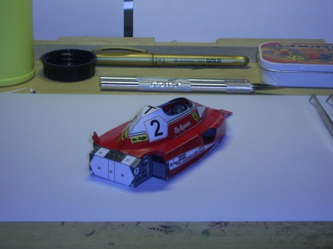 24 hodinovka 2011-Ferrari 312 T2 C.Regazzoni 1976