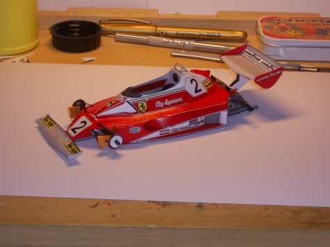 24 hodinovka 2011-Ferrari 312 T2 C.Regazzoni 1976