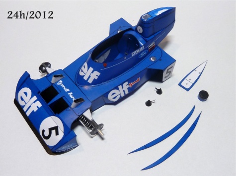 24-hodinovka 2012 Tyrrell 006 ´73 24-hodinovka 2012 Tyrrell 006 ´73
