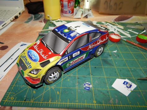 24 hodinovka 2013 - Ford Focus WRC 24 hodinovka 2013 - Ford Focus WRC