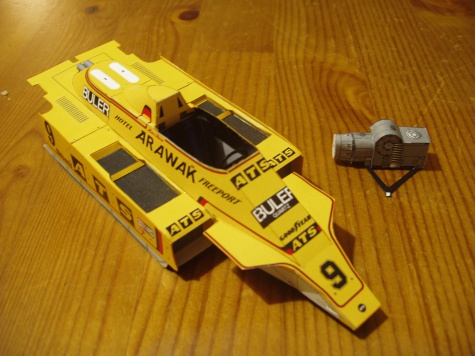 ATS D3, 1980 Marc Surer ATS D3, 1980 Marc Surer