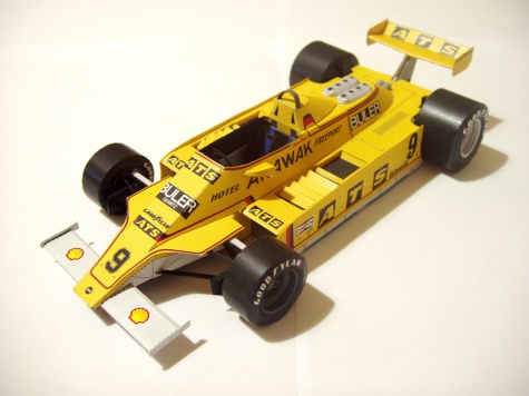 ATS D3, 1980 Marc Surer ATS D3, 1980 Marc Surer