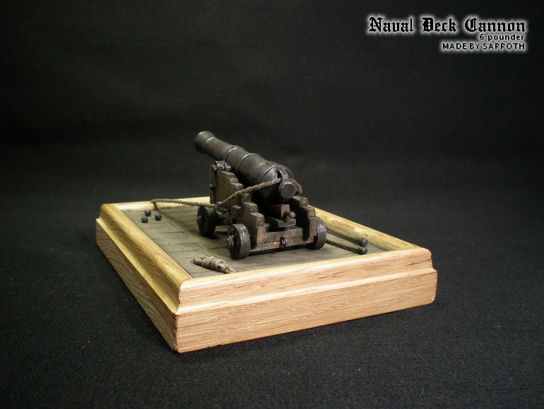 6-pounder Naval Deck Cannon (Plná velikost v novém okně) 6-pounder Naval Deck Cannon