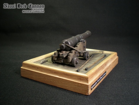 6-pounder Naval Deck Cannon