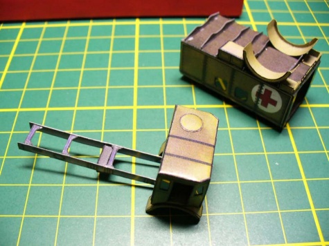 AEC Matador - ambulance /1:100 (Kinza)