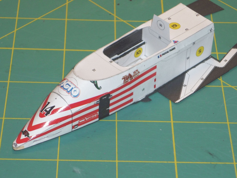 AGS JH22 - Pascal Fabre - GP Mexika 1987 (Plná velikost v novém okně) AGS JH22 - Pascal Fabre - GP Mexika 1987