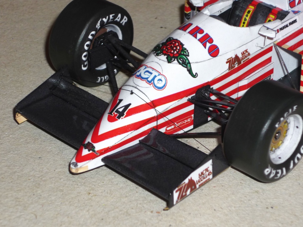 AGS JH22 - Pascal Fabre - GP Mexika 1987 (Plná velikost v novém okně) AGS JH22 - Pascal Fabre - GP Mexika 1987