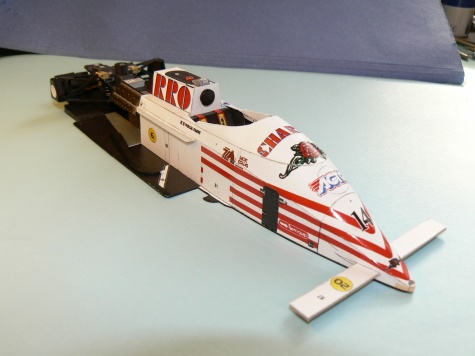 AGS JH22, Pascal Fabre, Mexiko 1987 AGS JH22, Pascal Fabre, Mexiko 1987