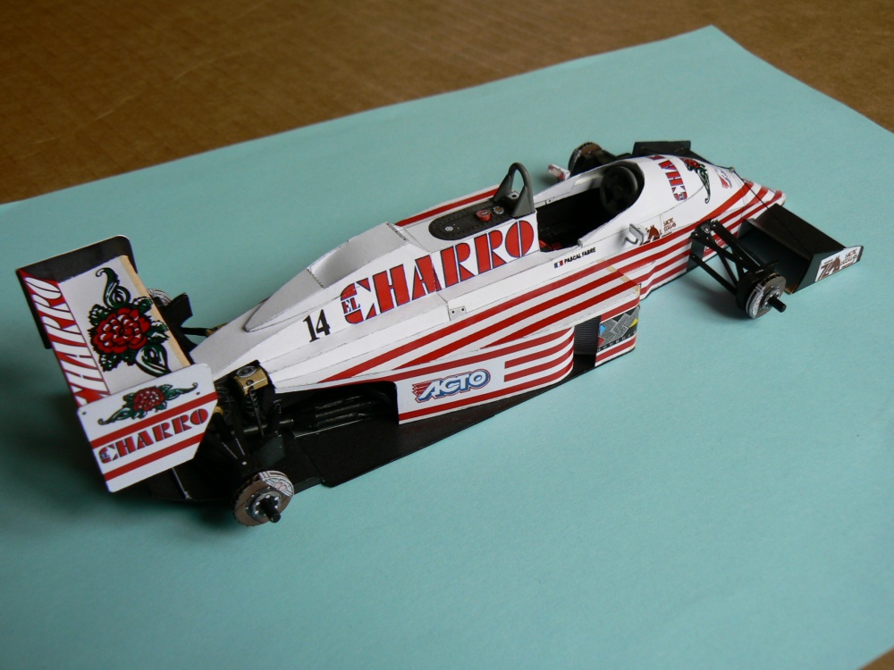 AGS JH22, Pascal Fabre, Mexiko 1987