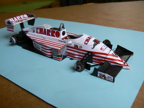 AGS JH22, Pascal Fabre, Mexiko 1987 AGS JH22, Pascal Fabre, Mexiko 1987