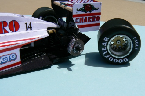 AGS JH22, Pascal Fabre, Mexiko 1987 AGS JH22, Pascal Fabre, Mexiko 1987