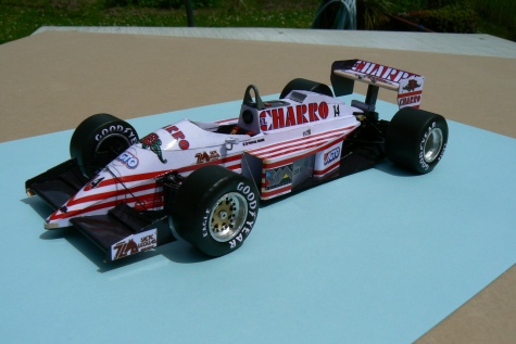 AGS JH22, Pascal Fabre, Mexiko 1987 AGS JH22, Pascal Fabre, Mexiko 1987
