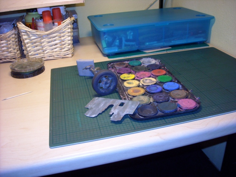 airbrush vs papírové modely (Plnďż˝ velikost v novďż˝m oknďż˝) airbrush vs papírové modely