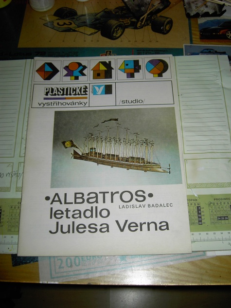 ALBATROS, letadlo Julesa Verna ALBATROS, letadlo Julesa Verna