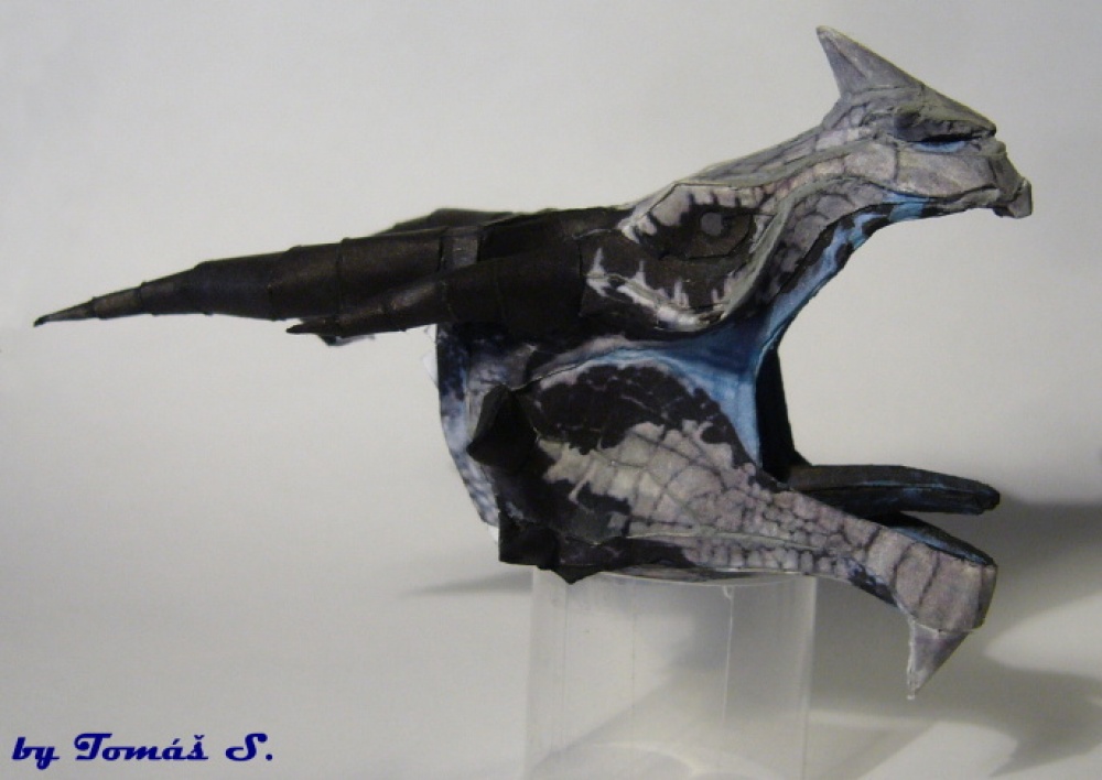 Alduin-Skyrim frost dragon (Plná velikost v novém okně) Alduin-Skyrim frost dragon