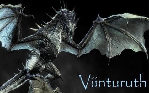 Alduin-Skyrim frost dragon Alduin-Skyrim frost dragon