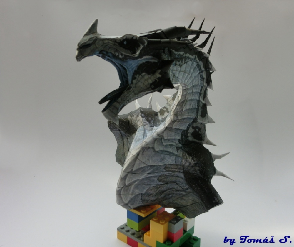 Alduin-Skyrim frost dragon (Plná velikost v novém okně) Alduin-Skyrim frost dragon
