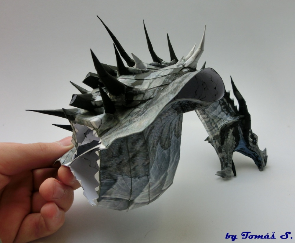 Alduin-Skyrim frost dragon (Plná velikost v novém okně) Alduin-Skyrim frost dragon