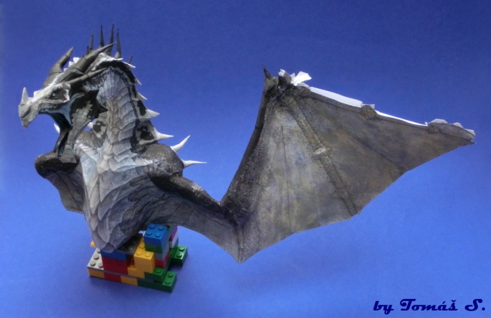 Alduin-Skyrim frost dragon (Plná velikost v novém okně) Alduin-Skyrim frost dragon