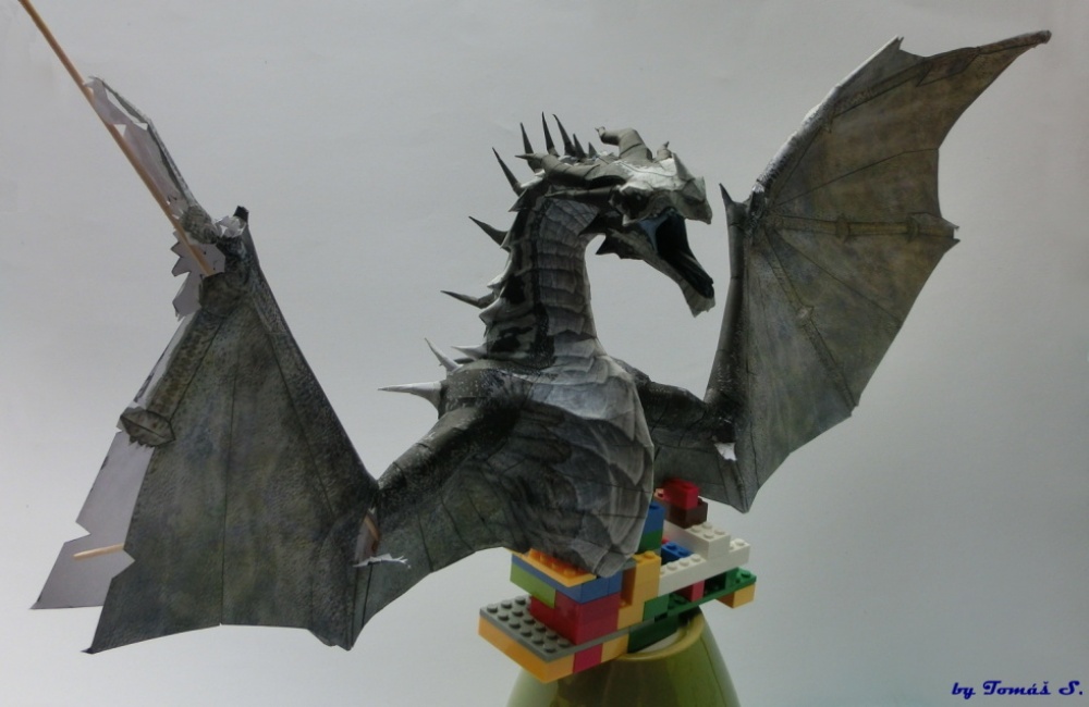 Alduin-Skyrim frost dragon (Plná velikost v novém okně) Alduin-Skyrim frost dragon